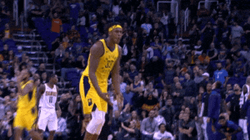 celebrate let's go GIF by NBA