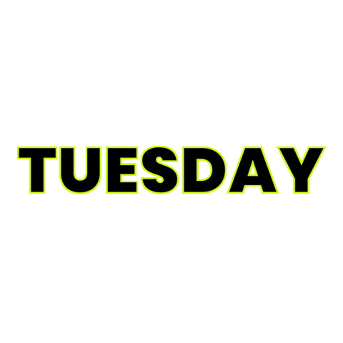 Tuesday Martedi Sticker by Sembuster
