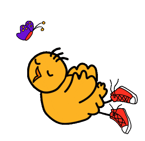 KatieDavisBurps katie davis little chickens big day Sticker