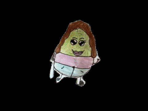 Avocadooooooo GIF by Kunstkwartier