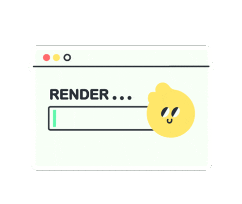 Animation Render Sticker by Sociedad Fantasma Stickers