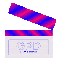gpd_filmstudio film video crew backstage Sticker