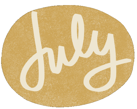 Summer July Sticker