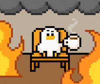 lyt_pixel_planet pixel coffee fire smoke GIF