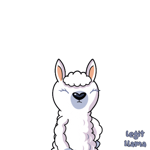 Sheep Llama Sticker by VeeFriends