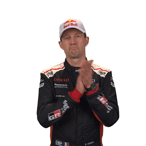 Bravo Applause Sticker by FIA World Rally Championship