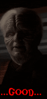 theGrimSleeper giphyupload good star wars sith GIF