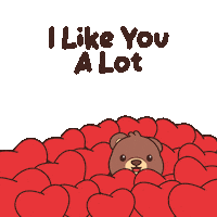 I Love You Kiss Sticker by BEARISH