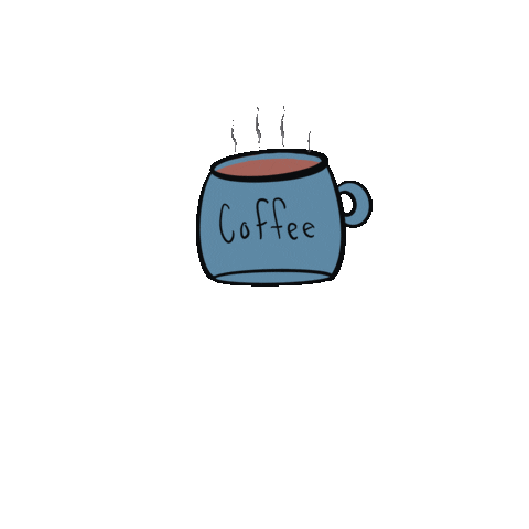 valerieemrikashaffer giphyupload happy coffee procreate Sticker