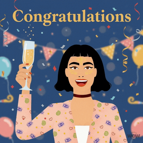 Happy Celebration GIF by World Of Women