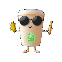 Bioplastic Biocup Sticker by GC