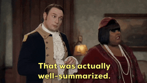 Too Long Didnt Read Well Done GIF by CBS