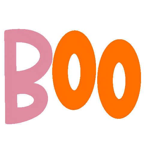 Scared Trick Or Treat Sticker