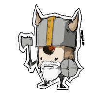 Mangolide emoji spongebob doodle mascot Sticker