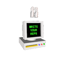 Organize Stand Up Sticker by Creative Courage