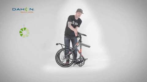 folding bicycle cycling GIF by DAHON Bikes