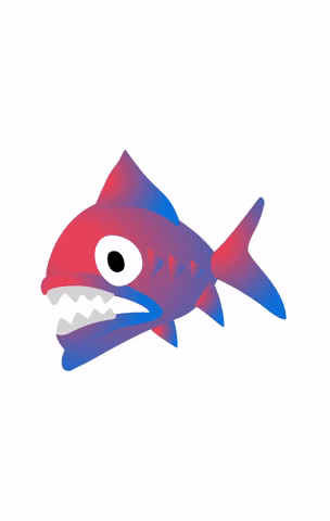 woohoozoe fish piranha woohoozoe GIF