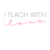 Teacher Sticker by Teach With Love, Inc