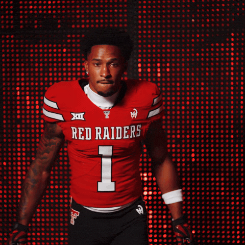 Texas Tech Micah Hudson GIF by Texas Tech Football