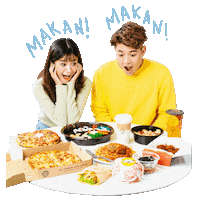 Hungry Food Sticker by Lyfe Technology