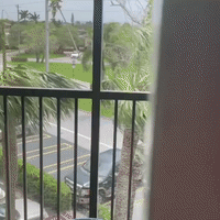 Strong Winds Lash Florida's Gulf Coast