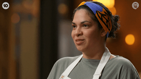 Excited Laugh GIF by MasterChefAU