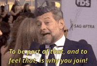 Andy Serkis Sag Awards 2019 GIF by Actor Awards