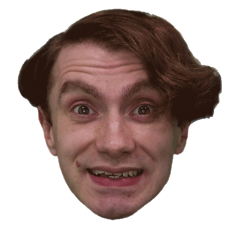 face smile Sticker by Richie Brown