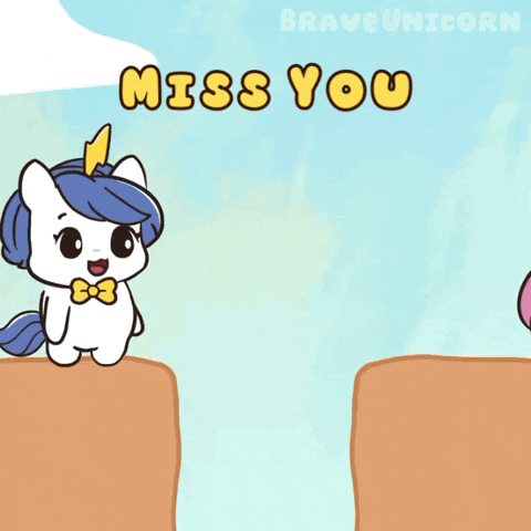 Feeling Lonely Miss You GIF by Brave Unicorn