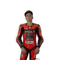 Happy Alvaro Bautista Sticker by WorldSBK