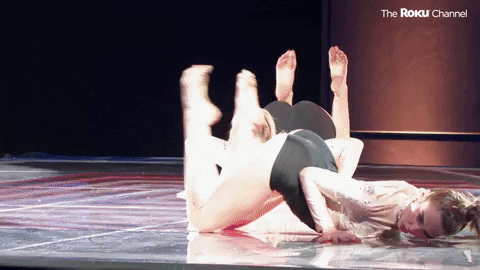 Floored GIF by The Roku Channel