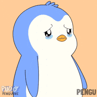 Broken Heart Love GIF by Pudgy Penguins