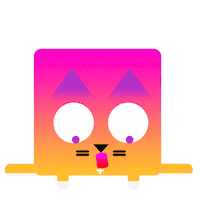 Out Of Office Cat Sticker