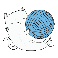 Cat Kitty Sticker by WeCrochet