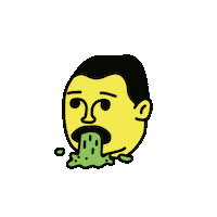 Sick Face Sticker