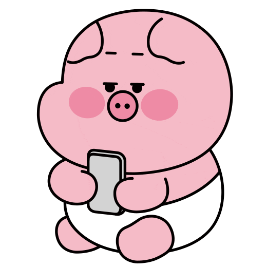 handeongi giphyupload what pig curious Sticker