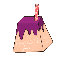 Pink Juice Sticker