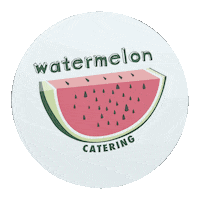 WatermelonCatering watermelon watermelon catering watermeloncatering watermelon aberdeen Sticker