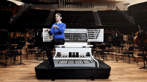 olivier latry par bertrand noel GIF by Le Monde.fr