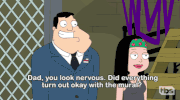 Nervous Stan GIF by American Dad
