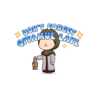 Ramadan Praying Sticker