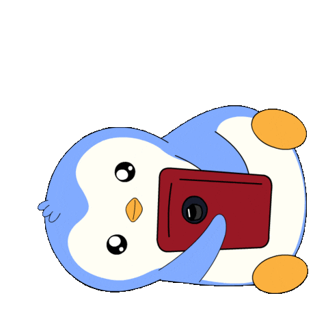 Stay Strong I Love You Sticker by Pudgy Penguins