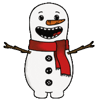 simonhurleycreate christmas excited snow winter Sticker