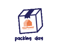 VazPower move moving packing removals Sticker
