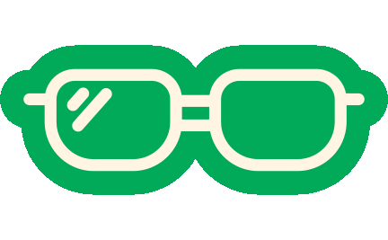 Neon Sunglasses Sticker by Las Vegas