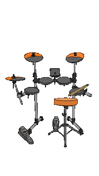 ArteyArmonia music handmade sound drums Sticker