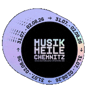 Musikmeile Sticker by Bandbuüro Chemnitz