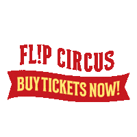 CircusVazquez show flip circus tickets Sticker