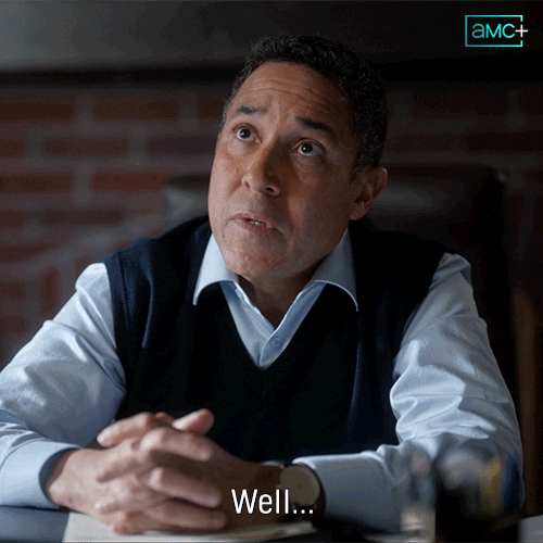 Let Me Think Television GIF by AMC Networks