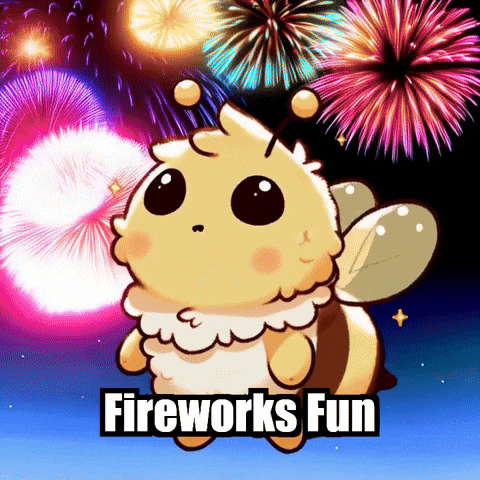 Bee July GIF by Beelightened
